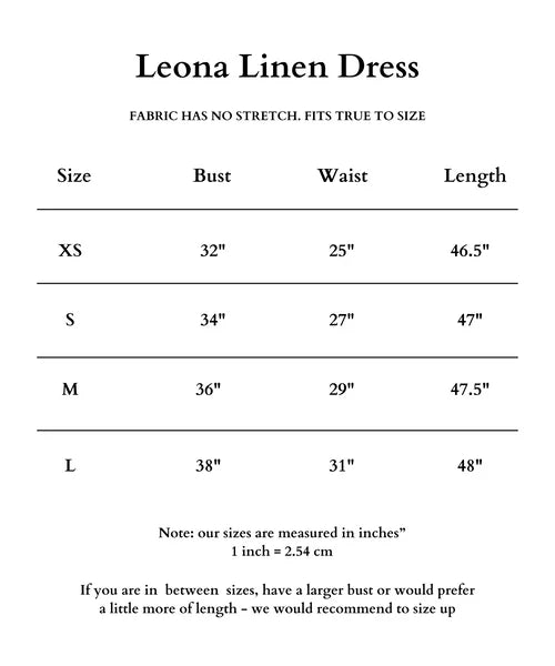 Just Because Studio Leona Linen Dress Powder Blue - XS