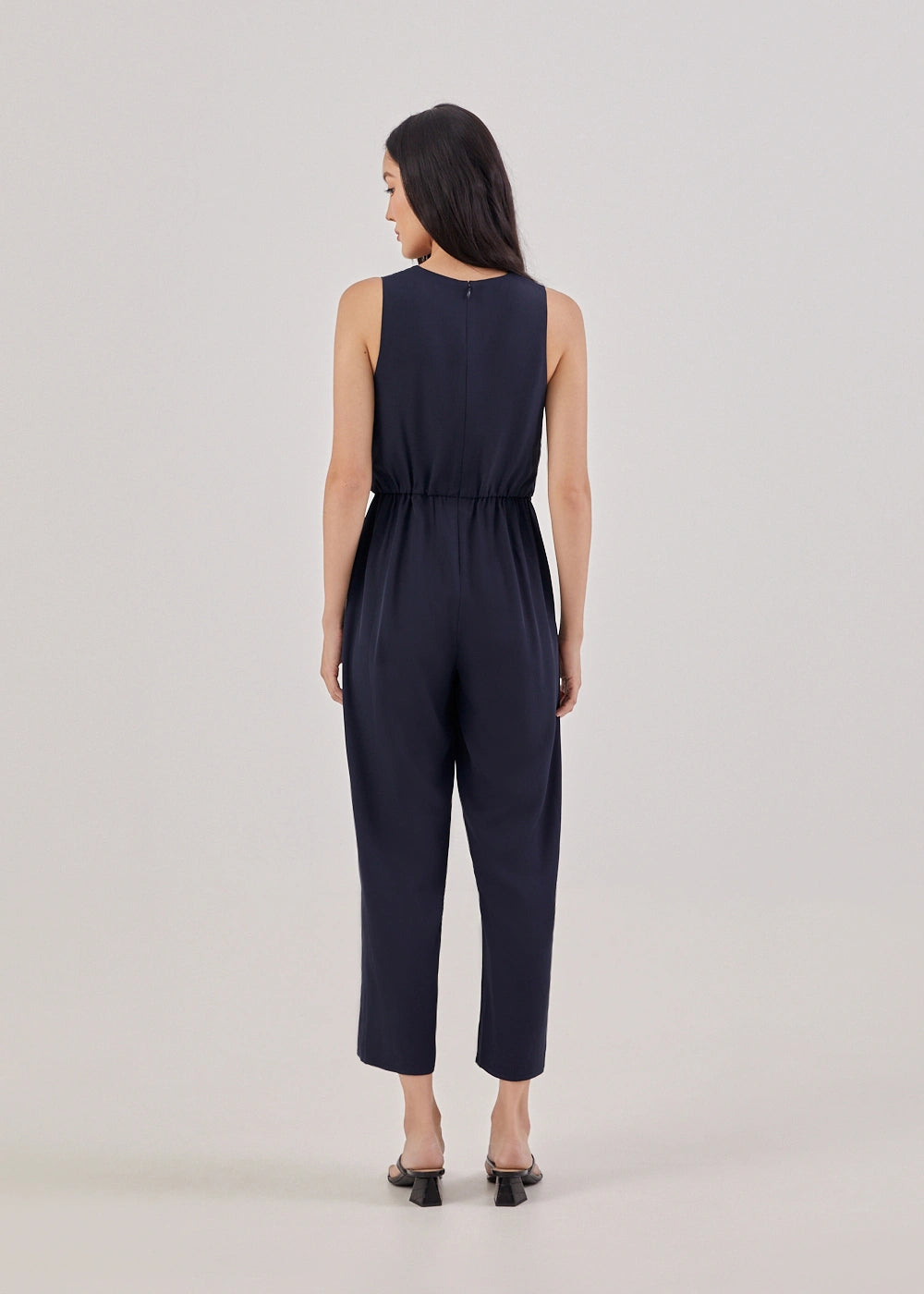 Love Bonito Oleya Jumpsuit (Navy BLue) - XS